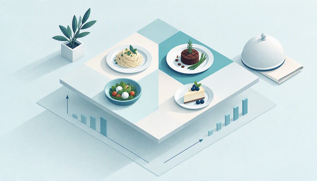 Menu engineering hotel: come classificare i piatti e aumentare il margine