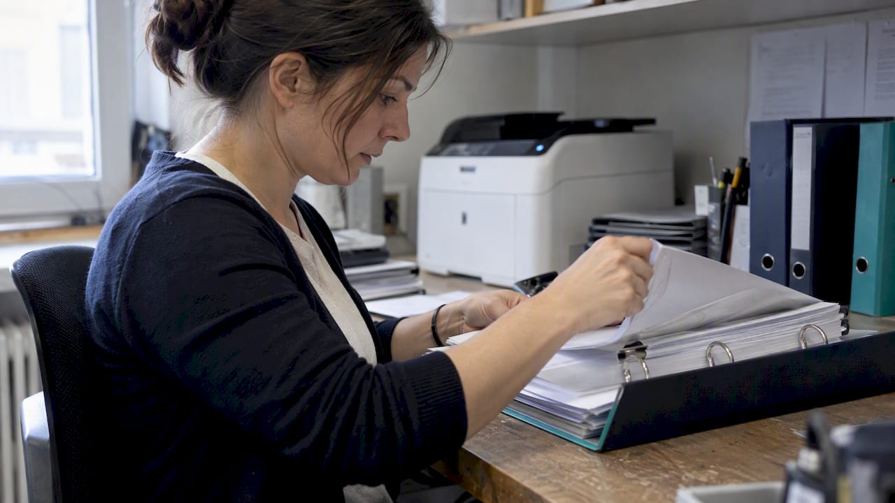 Ricevute di pagamento archiviate in hotel